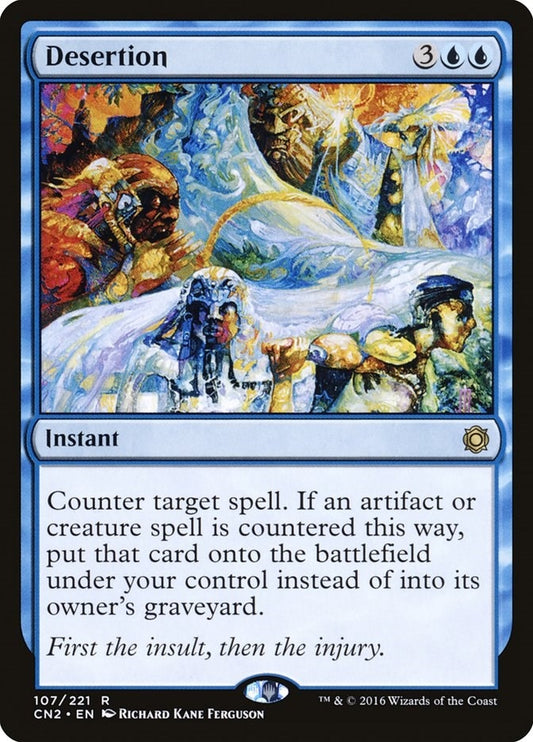 Image for Desertion (107) (CN2) - Magic: The Gathering