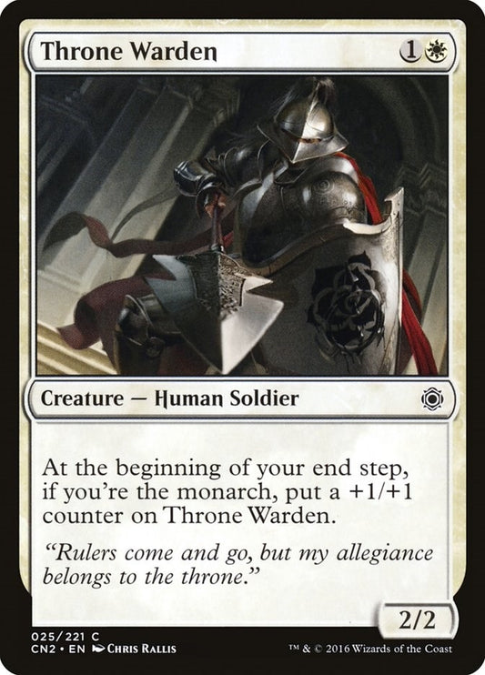 Image for Throne Warden (25) (CN2) - Magic: The Gathering