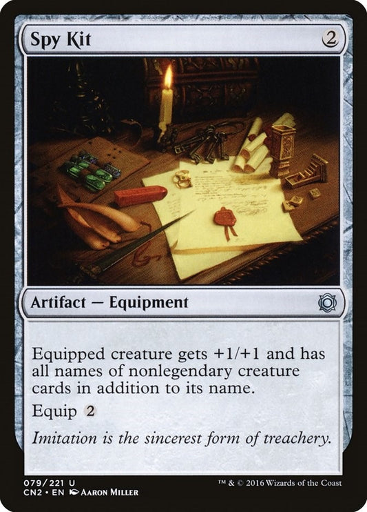 Image for Spy Kit (79) (CN2) - Magic: The Gathering