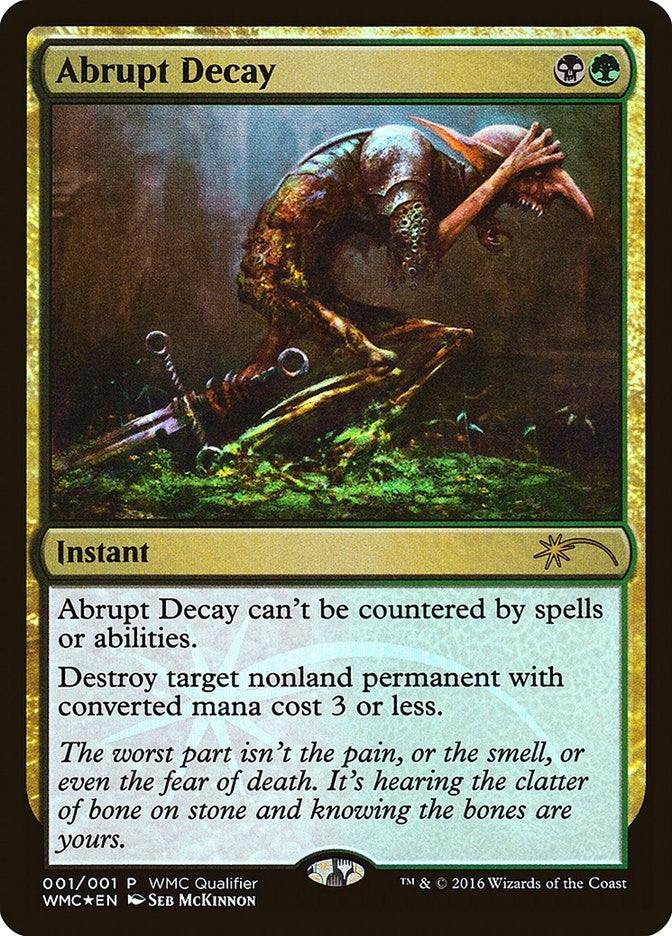Abrupt Decay (1) (WMCQ)