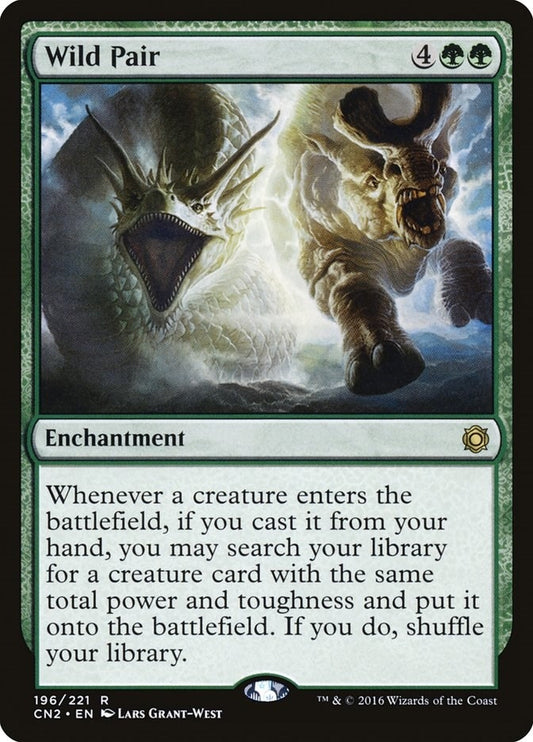 Image for Wild Pair (196) (CN2) - Magic: The Gathering