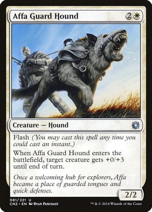 Image for Affa Guard Hound (81) (CN2) - Magic: The Gathering