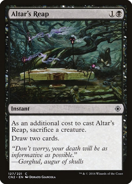 Image for Altar's Reap (127) (CN2) - Magic: The Gathering