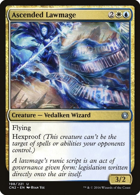 Image for Ascended Lawmage (198) (CN2) - Magic: The Gathering