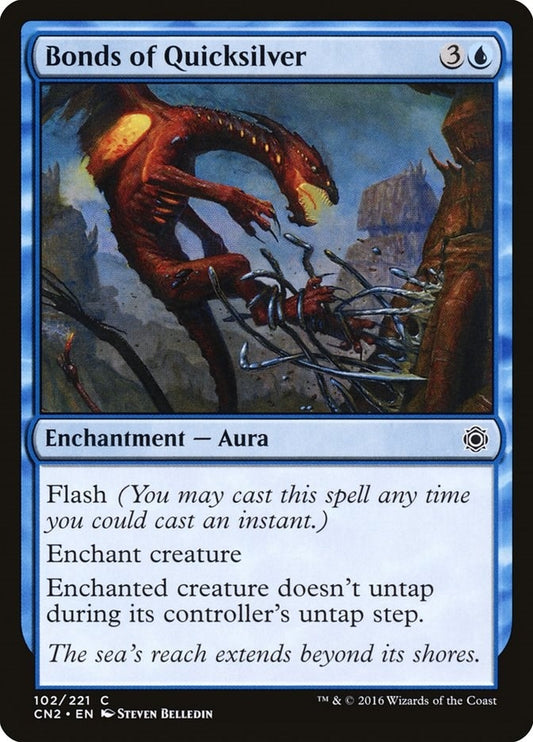 Image for Bonds of Quicksilver (102) (CN2) - Magic: The Gathering