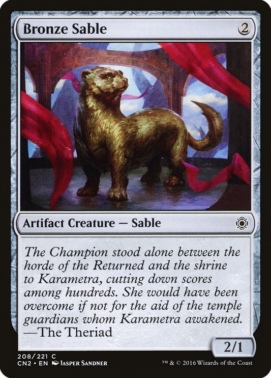 Image for Bronze Sable (208) (CN2) - Magic: The Gathering