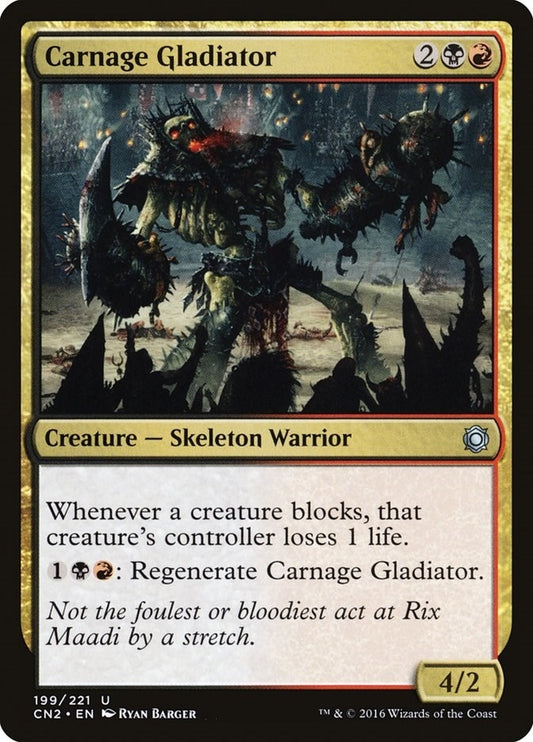Image for Carnage Gladiator (199) (CN2) - Magic: The Gathering