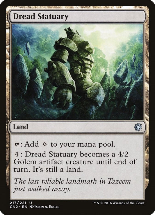 Image for Dread Statuary (217) (CN2) - Magic: The Gathering
