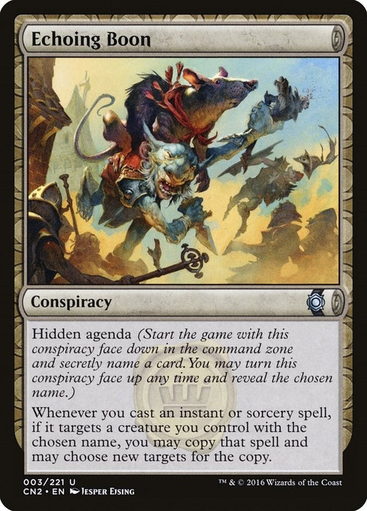 Image for Echoing Boon (3) (CN2) - Magic: The Gathering