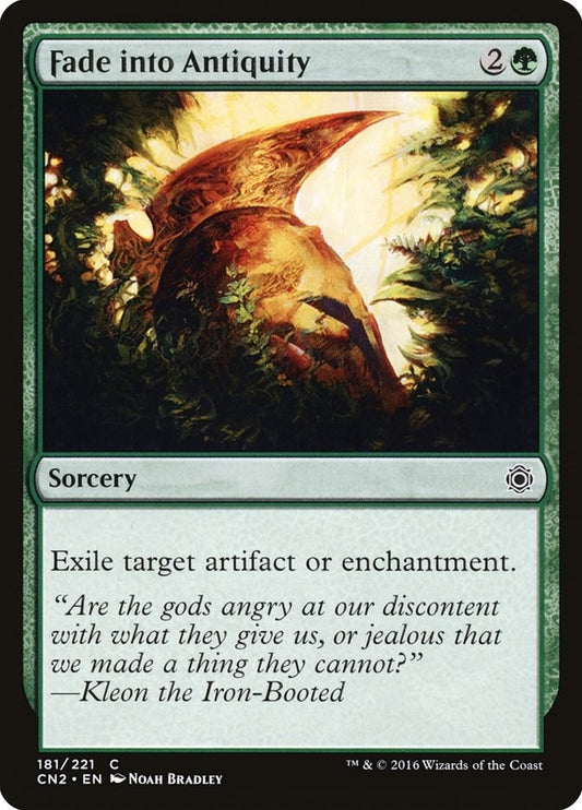 Image for Fade into Antiquity (181) (CN2) - Magic: The Gathering
