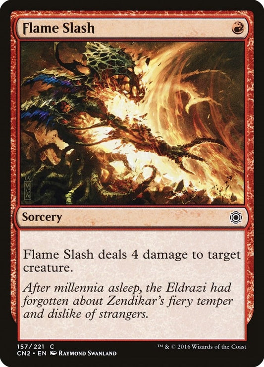 Image for Flame Slash (157) (CN2) - Magic: The Gathering