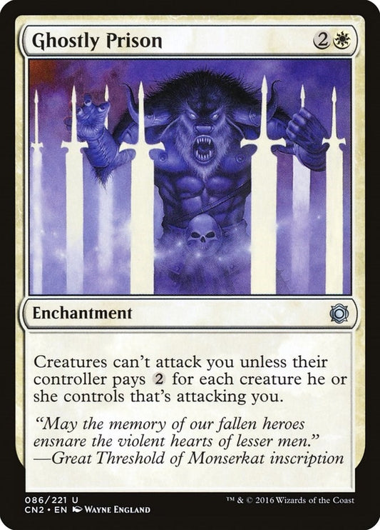 Image for Ghostly Prison (86) (CN2) - Magic: The Gathering