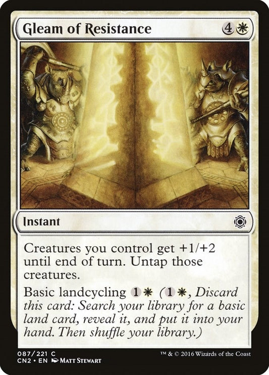 Image for Gleam of Resistance (87) (CN2) - Magic: The Gathering