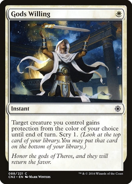 Image for Gods Willing (88) (CN2) - Magic: The Gathering