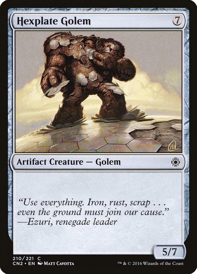 Hexplate Golem (210) (CN2)