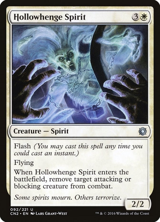 Image for Hollowhenge Spirit (92) (CN2) - Magic: The Gathering