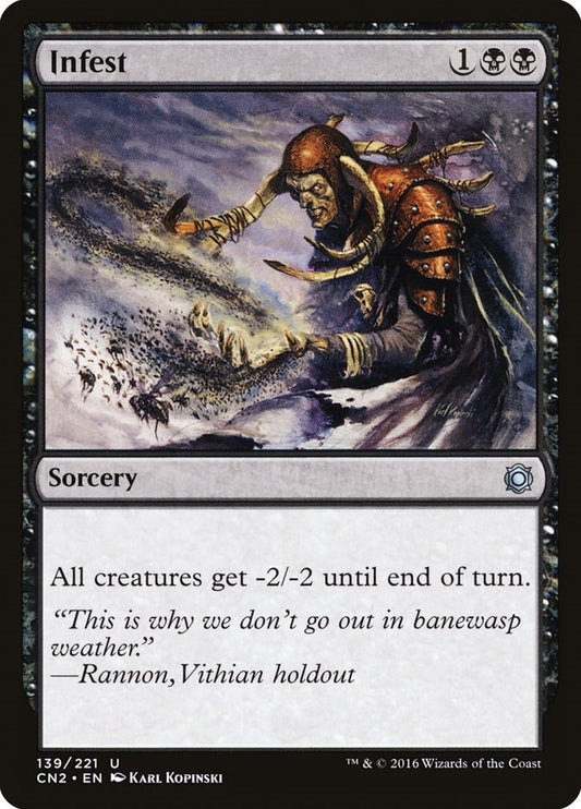 Image for Infest (139) (CN2) - Magic: The Gathering