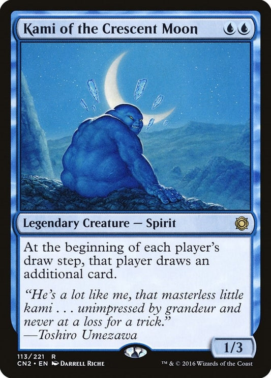 Image for Kami of the Crescent Moon (113) (CN2) - Magic: The Gathering