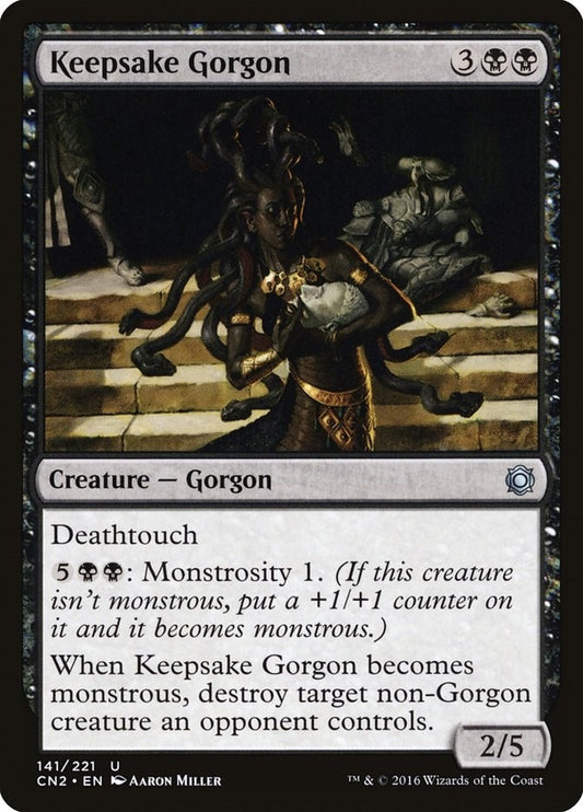 Image for Keepsake Gorgon (141) (CN2) - Magic: The Gathering