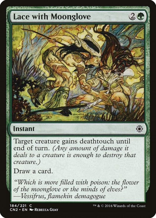 Image for Lace with Moonglove (184) (CN2) - Magic: The Gathering