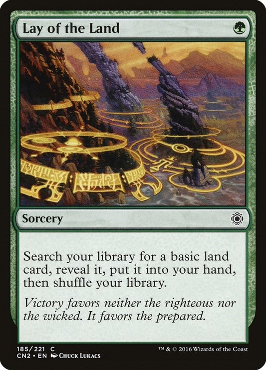 Image for Lay of the Land (185) (CN2) - Magic: The Gathering