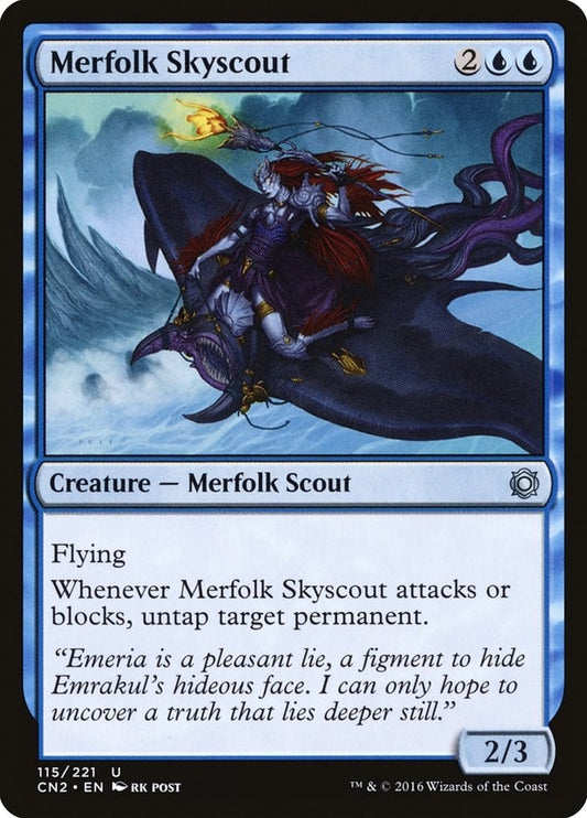 Image for Merfolk Skyscout (115) (CN2) - Magic: The Gathering
