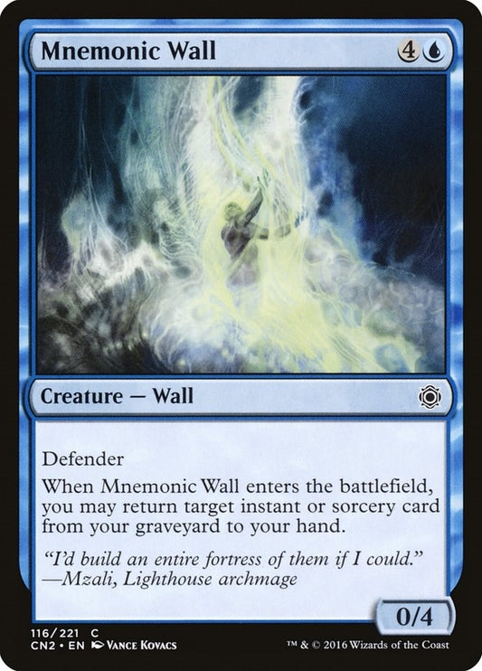 Image for Mnemonic Wall (116) (CN2) - Magic: The Gathering