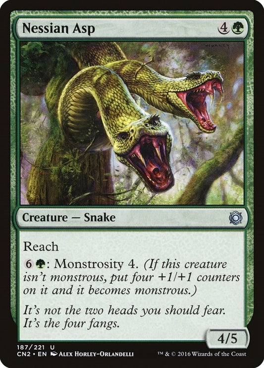 Image for Nessian Asp (187) (CN2) - Magic: The Gathering