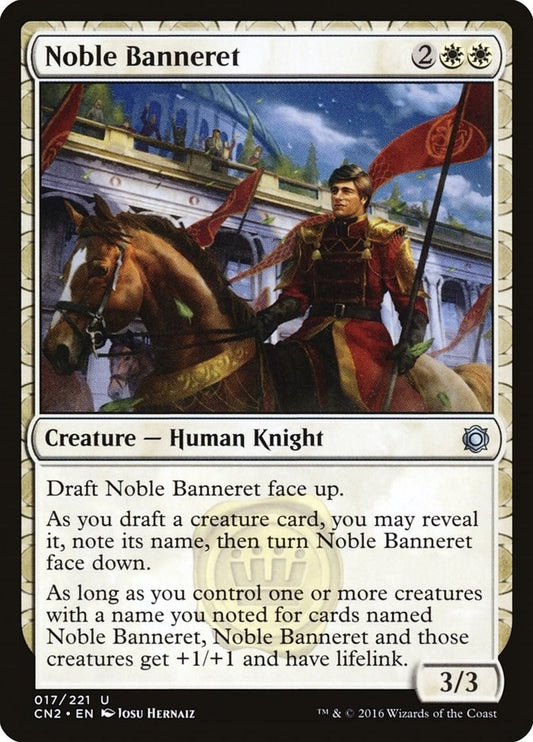 Image for Noble Banneret (17) (CN2) - Magic: The Gathering