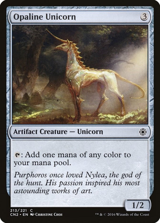 Image for Opaline Unicorn (213) (CN2) - Magic: The Gathering