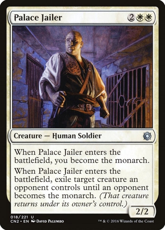 Image for Palace Jailer (18) (CN2) - Magic: The Gathering