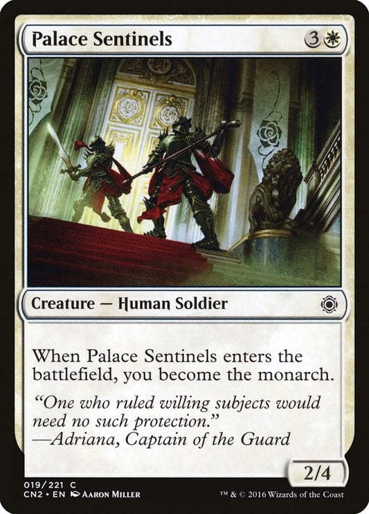 Image for Palace Sentinels (19) (CN2) - Magic: The Gathering