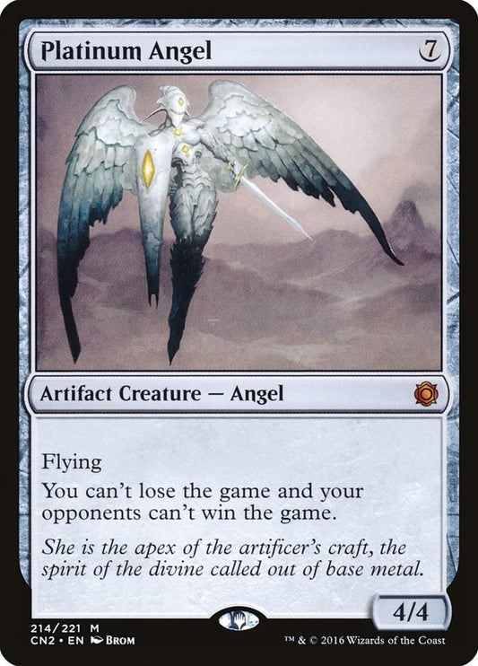 Image for Platinum Angel (214) (CN2) - Magic: The Gathering