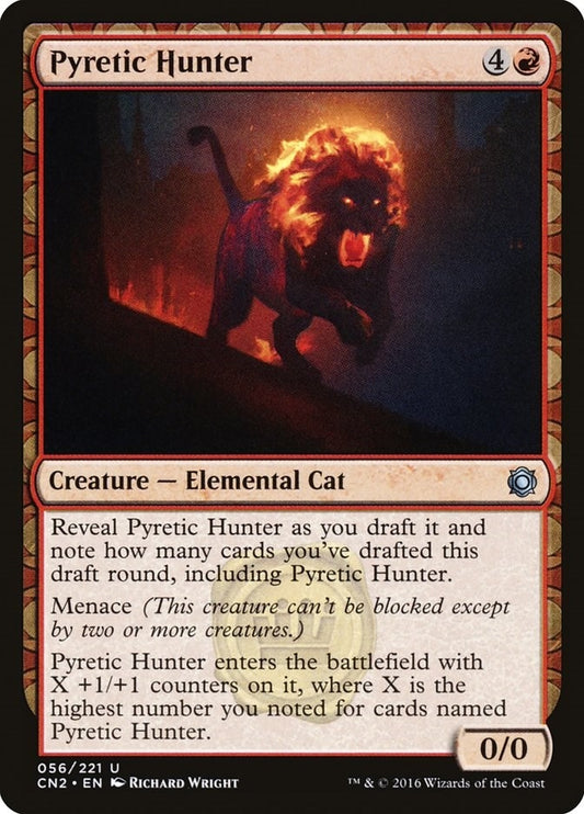Image for Pyretic Hunter (56) (CN2) - Magic: The Gathering