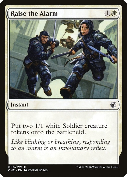 Image for Raise the Alarm (96) (CN2) - Magic: The Gathering