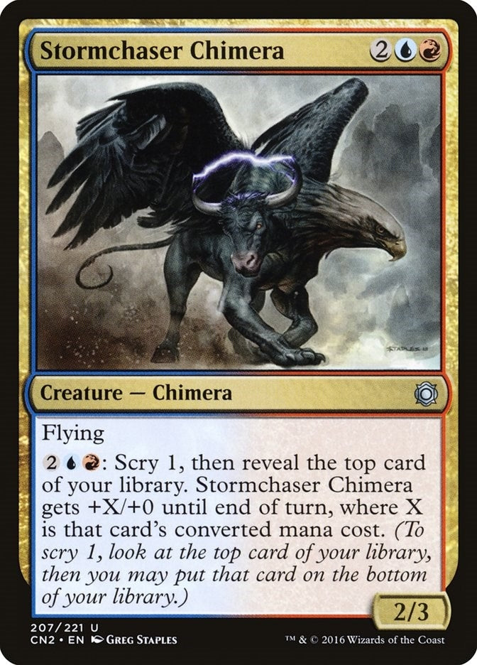 Image for Stormchaser Chimera (207) (CN2) - Magic: The Gathering