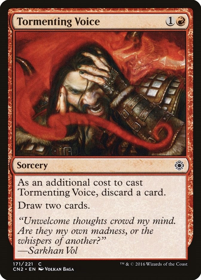 Image for Tormenting Voice (171) (CN2) - Magic: The Gathering