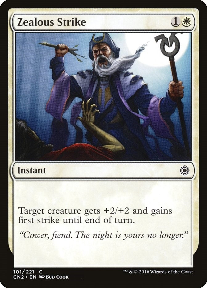 Image for Zealous Strike (101) (CN2) - Magic: The Gathering