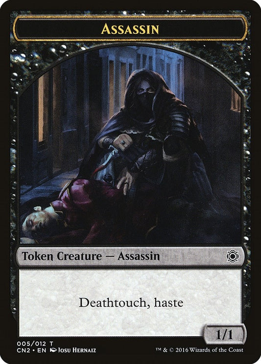 Image for Assassin Token (5) (CN2) - Magic: The Gathering