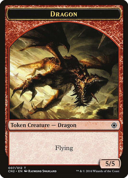 Image for Dragon Token (7) (CN2) - Magic: The Gathering
