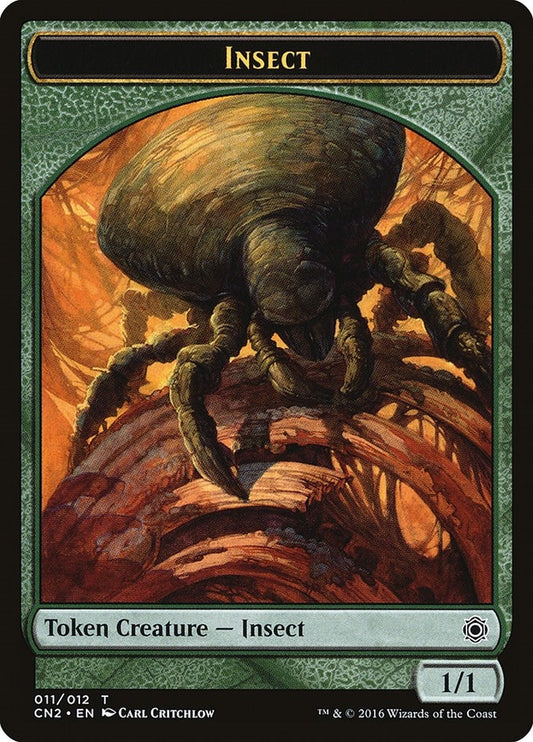 Image for Insect Token (11) (CN2) - Magic: The Gathering