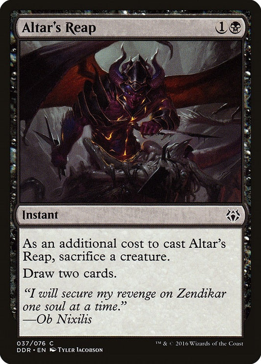 Image for Altar's Reap (37) (DDR) - Magic: The Gathering