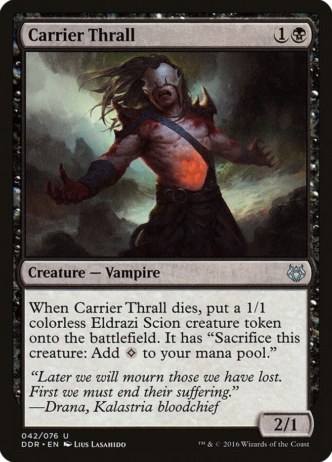 Image for Carrier Thrall (42) (DDR) - Magic: The Gathering