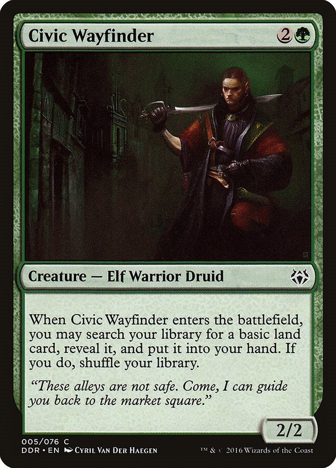 Image for Civic Wayfinder (5) (DDR) - Magic: The Gathering