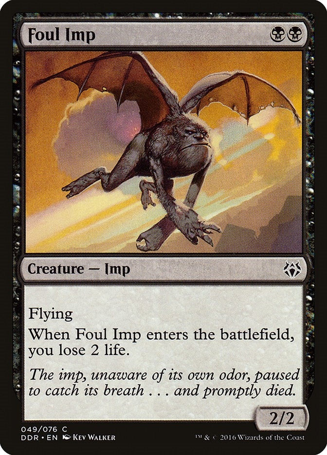 Image for Foul Imp (49) (DDR) - Magic: The Gathering
