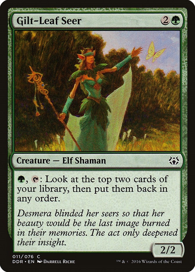 Image for Gilt-Leaf Seer (11) (DDR) - Magic: The Gathering