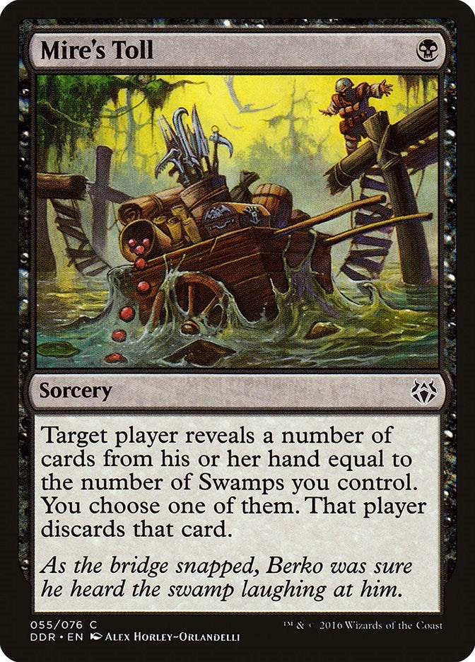 Image for Mire's Toll (55) (DDR) - Magic: The Gathering