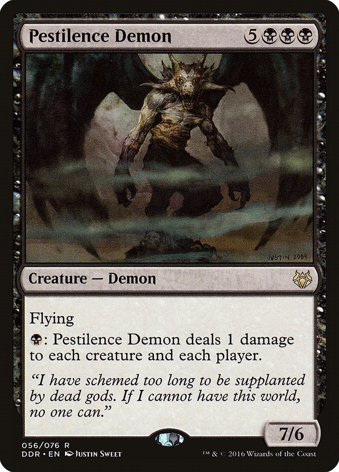 Image for Pestilence Demon (56) (DDR) - Magic: The Gathering