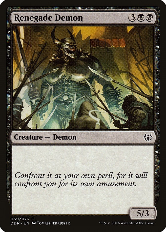 Image for Renegade Demon (59) (DDR) - Magic: The Gathering