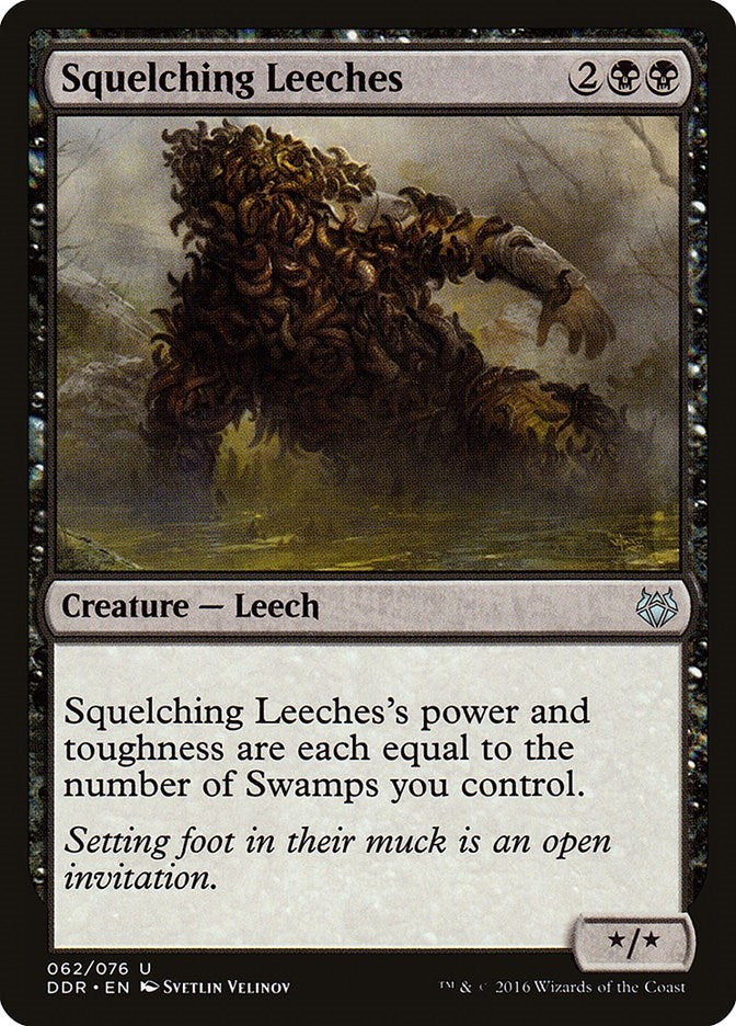 Image for Squelching Leeches (62) (DDR) - Magic: The Gathering
